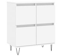 vidaXL Credenza Bianca 60x35x70 cm in Legno Multistrato