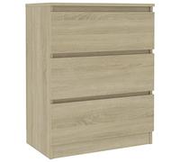 vidaXL Credenza Rovere Sonoma 60x35x76 cm in Legno Multistrato
