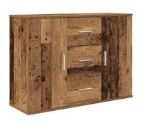 vidaXL Credenza Legno Antico 90x29,5x65 cm in Legno Multistrato, credenza in Legno, armadietto di stoccaggio, Madia, armadietto in Legno, armadietto