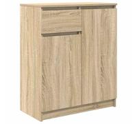 vidaXL Credenza con Cassetto Rovere Sonoma 71x35x84 cm in Truciolato, Mobile Contenitore, Mobile credenza, Armadio corridoio, Mobile Buffet