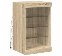 VIDAXL - Credenza Con Luci Led Rovere Sonoma 41x37x67 Cm