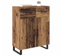 vidaXL Credenza Legno Vecchio 69,5 x 34 x 90 cm Legno Multistrato, Mobile Laterale Moderno, Design Rettangolare, Legno Resistente, Spazio Interno Ampio per organizzare Il Soggiorno