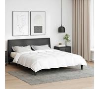 vidaXL Duvet Estivo Bianco 200 x 200 cm Piuma