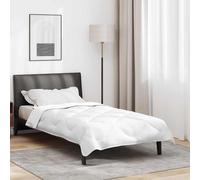vidaXL Duvet Invernale 220 x 135 x 5 cm Inverno Poliestere Bianco