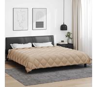 vidaXL Duvet Invernale 240 x 260 cm 450 gsm Tortora