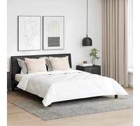 vidaXL Duvet Invernale 3 pcs Bianco 260 x 220 cm Microfibra
