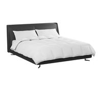 vidaXL Set piumone invernale 200x240 cm bianco 3 pz microfibra imbottitura piuma d'anatra