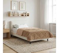 vidaXL Duvet Invernale Talpa 140 x 220 cm Microfibra e Fleece Teddy