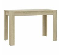 vidaXL Tavolo da Pranzo Rovere Sonoma 120x60x76cm in Legno Multistrato