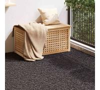 vidaXL erba sintetica nera 1x2 m 40 mm