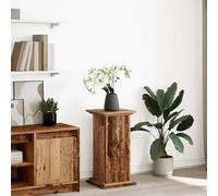 vidaXL Espositore con Portaoggetti Legno Antico 31x30x60 cm Truciolato