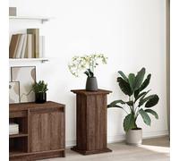 vidaXL Espositore con Portaoggetti Rovere Marrone 31x30x60 Truciolato