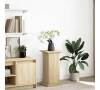 vidaXL Espositore con Portaoggetti Rovere Sonoma 31x30x60cm Truciolato