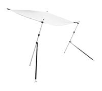 vidaXL Estensione Tendalino a T Bianco 170x170x(113-182,5) cm