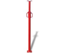 vidaXL Etai 180 cm Rosso Supporto per Casseforme in Acciaio Morsetto per Massoneria