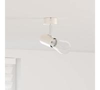 vidaXL Faretti da soffitto 1 Via Regolabile Nichel E27