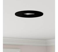 vidaXL Faretti incassati 6 pz Rotondi GU10 Nero Ø91 mm