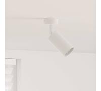vidaXL Faretto da soffitto Bianco 6 x 6 x 16.5 cm Acciaio