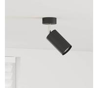 vidaXL Faretto da soffitto con i riflettori Nero 6 x 6 x 16 cm Metallo