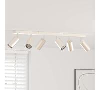 vidaXL Faretto da soffitto Nichel 73 x 6 x 16 cm Metallo