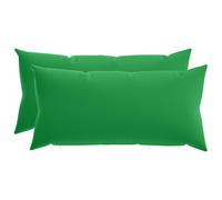 vidaXL Federa 2 pcs HEERLEN Verde 40 x 80 cm Poliestere