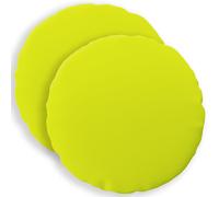vidaXL Federa 2 pcs HEERLEN Verde brillante. Ø 60 cm Poliestere