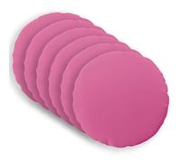 vidaXL Federa 6 pcs HEERLEN Rosa Ø 40 cm Poliestere