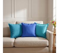 vidaXL Federa 6 pz HOUTEN Turchese 40 x 40 cm Poliestere