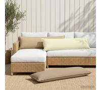 vidaXL Federa HOUTEN Beige 40 x 145 cm Poliestere