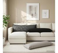 vidaXL Federa HOUTEN Grigio 40 x 145 cm Poliestere