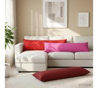 vidaXL Federa HOUTEN Rosa 40 x 145 cm Poliestere