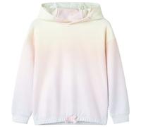 vidaXL Felpa con Cappuccio da Bambina Bianco Stella 140