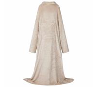 vidaXL Felpa coperta Beige Flanella