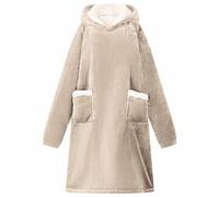 vidaXL Felpa coperta Beige L Pile e Flanella
