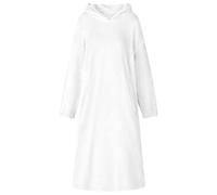 vidaXL Felpa coperta Bianco m Flanella