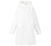 vidaXL Felpa coperta Bianco s Pile e Flanella