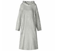 vidaXL Felpa coperta Grigio l Flanella