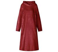 vidaXL Felpa coperta Rosso Bordeaux s Flanella