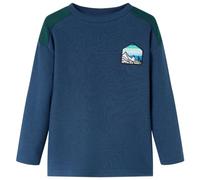 vidaXL Felpa da Bambino Blu Marino 104