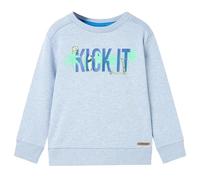 vidaXL Felpa da Bambino Blu Tenue mélange 104