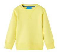 vidaXL Felpa da Bambino Giallo Chiaro 140