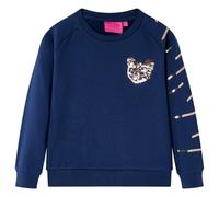 vidaXL Felpa per Bambini Blu Marino 92