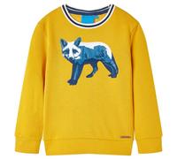 vidaXL Felpa per Bambini Ocra 128