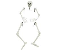 vidaXL figurina Scheletro Decorativa Goth di per Halloween, Pezzo di Decorazione stagionale per Case stregate, Ottimo Come Ornamento da esporre Dentro e Fuori