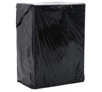 vidaXL Film Estensibile 6 pz Nero 17 μm 50 cm x 300 m
