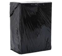 vidaXL Film Estensibile 6 pz Nero 20 μm 50 cm x 300 m