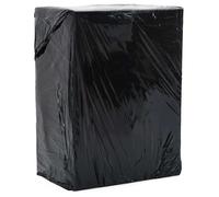 vidaXL Film Estensibile 6 pz Nero 30 μm 50 cm x 300 m