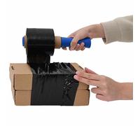 vidaXL Film Estensibili 10 pz Nero 23 μm 10 cm x 300 m
