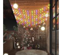 vidaXL Filo di Luci Sferiche 20m 200 LED Colorati 8 Funzioni