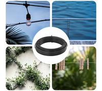 vidaXL Filo di recinzione Antracite 33 m PVC